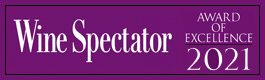 Wine Spectator Award of Excellence 2021